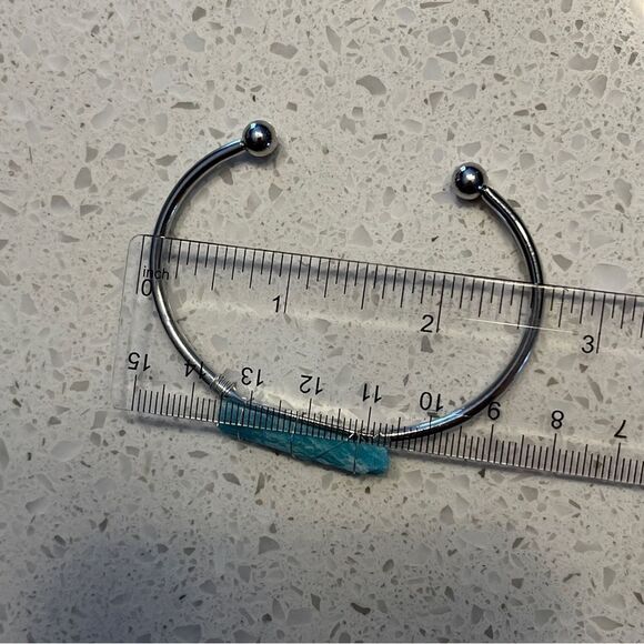 Asymmetrical Beaded Cuff Bracelet - Picture 8 of 10